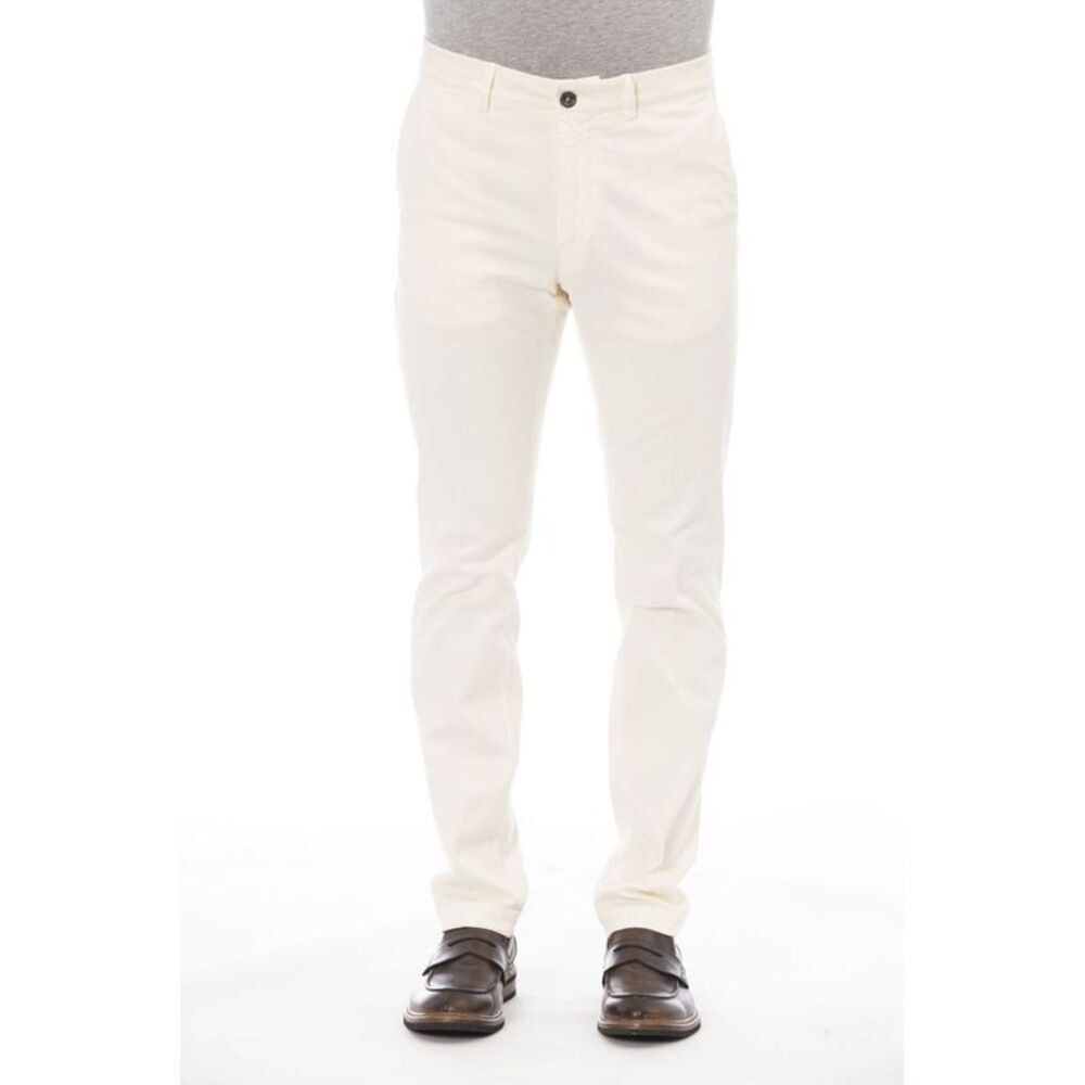 Peserico Beige Cotton Men Men's Pant